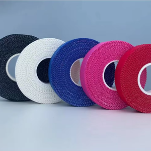 Brasileño negro blanco MMA escalada en roca Jiujitsu <span class=keywords><strong>Jiu</strong></span> <span class=keywords><strong>Jitsu</strong></span> BJJ <span class=keywords><strong>cinta</strong></span> de dedo 1cm * 10M Judo deportes rígido flejado protección - Product Image 1