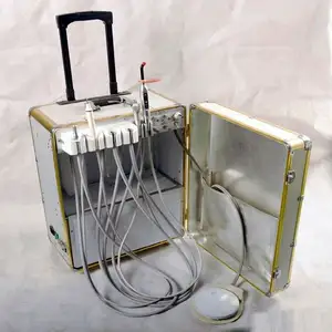 Electricity Mobile Suction Portable Dental Chair Unit portable dental unit cart
