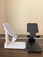 Support de téléphone portable et tablette universel rotatif à 360 degrés en plastique pour bureau, pliable, pour TikTok, diffusion en direct rapide, 4,7 à 10 pouces