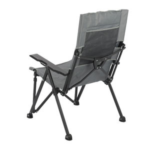 Nouvelle chaise de camping et de plage compacte de luxe 2025, la plus vendue, robuste, avec dossier réglable sur quatre positions et accoudoir tactique - Product Image 2