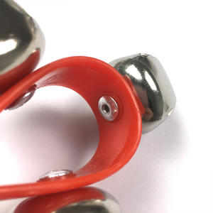 Orff 타악기 말굽 벨 3 종 금속 핸드 벨 딸랑이 유치원 어린이 음악 장난감 OEM 브랜드 도매 바순 유형 - Product Image 1