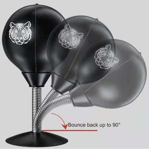 Sac de frappe de bureau avec ventouse puissante et boule de vitesse pour enfants et adultes, équipement de sport thaïlandais, jouets de boxe anti-stress - Product Image 5
