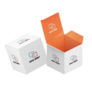 Boîtes d'emballage en papier personnalisées avec logo imprimé, boîtes coulissantes en papier pour vernis à ongles - Product Image 1