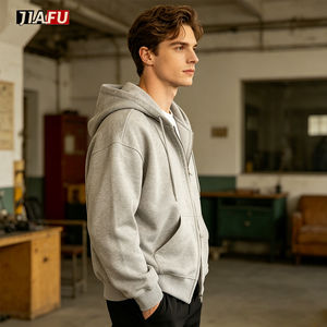 High Quality Blank Embroidery Custom <strong>Hoodie</strong> Winter Jacket <strong>Men</strong> Zip up Oversized Clothing Manufacturers <strong>Men</strong> Sweatshirts <strong>for</strong> <strong>Men</strong> - Product Image 3