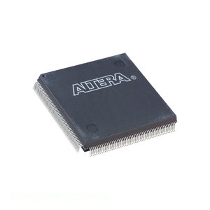 ชิ้นส่วนอิเล็กทรอนิกส์ Bfqfp 208 EPM7256SQC208-15แบบฝังดั้งเดิม - Product Image 1