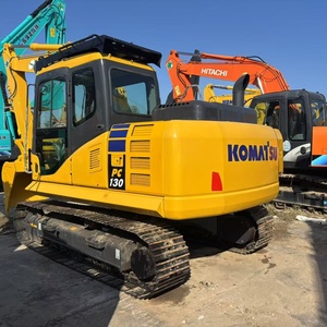 รถขุดโคมัตสึ PC130 มือสองจากญี่ปุ่น รถขุดโคมัตสึ PC130 แท้ 13 ตัน รถขุด KOMATSU PC160LC-8 PC160-6 130-7 PC200 PC220 - Product Image 4