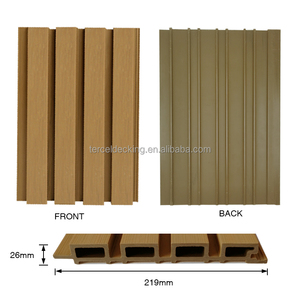 Revestimiento de Pared Decorativo para Exteriores de WPC de Alta Calidad, Panel de Madera y Plástico Compuesto Impermeable para Exteriores - Product Image 2