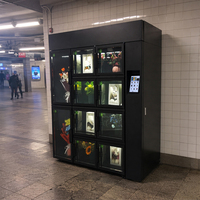 Kiosco Inteligente de Venta Minorista para Flores y Regalos, con Gestión IoT, Comercial, Interactivo, de Alta Gama, Disponible las 24 Horas