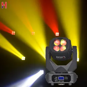 Feestverlichting Disco 4X25W Led Moving Head Licht Draaien Beam Effect Dj Bar Stage Light Lier Beam Effect Voor Dans floor Party