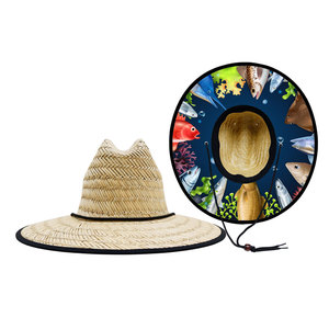 2022 Custom Logo <strong>Straw</strong> <strong>Hat</strong> 100% Nature Grass Beach <strong>Hat</strong> <strong>Straw</strong> for Women Men - Product Image 6