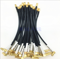 Assemblage de câble SMA 18GHz personnalisé Câble coaxial micro-ondes flexible CLA520 50 Ohm RF à faible perte pour la communication