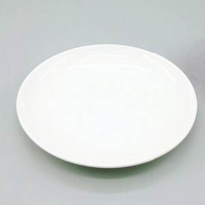 Assiette à salade blanche élégante et incassable de 9/10/11/12 pouces, 30% mélamine, assiettes à dîner écologiques, jetables, de qualité alimentaire, simples - Product Image 4