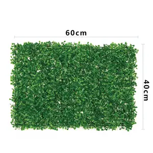 פלסטיק דשא ירוק רקע לוח צמחייה ירוקה תקרה מלאכותית תליית עלים צמח קיר מלאכותי לוח קיר
