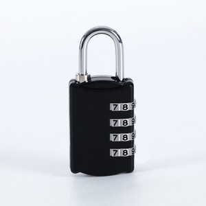 Combination Padlock 43mm Zinc Alloy Resettable <b>Lock</b> For Backpack <b>Suitcase</b> Locker Door Cabinet Toolbox Travel Use - Product Image 2