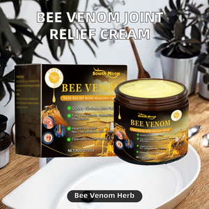 Crema Herbal de Veneno de Abeja <span class=keywords><strong>para</strong></span> Alivio de Articulaciones 100ml, Crema Tópica <span class=keywords><strong>para</strong></span> Dolor de Rodilla y Muñeca, Apoya la Salud Cardíaca, Cuidado de la Salud Herbal Natural - Product Image 2