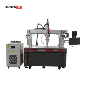Machine à souder laser automatique à 3 axes avec caméra à tête de soudage pivotante pour le soudage de batteries de voiture - Product Image 4