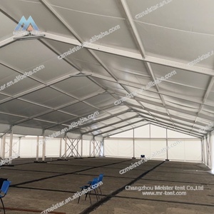 Grande belle tente classique stable d'entrepôt ferme de structure d'alliage d'aluminium <span class=keywords><strong>pour</strong></span> l'atelier temporaire de stockage industriel de longue durée - Product Image 1