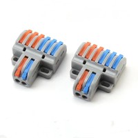 Bunter Schnell draht verbinder 32A Steck draht verbinder 2 in 4 aus Kabel verbinder LT-2-4