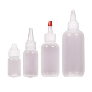 Sanle Custom PE <b>Plastic</b> Bottles 15ml 30ml Screw Cap Cosmetic <b>Packaging</b> Cylinder Shape Label Printing - Product Image 3