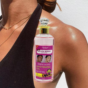 Huile de blanchiment <span class=keywords><strong>extra</strong></span> forte à la Gluta Berry biologique, huile de massage pour le visage et le corps, éclaircissante, correcteur de taches brunes, huile de Gluta Berry - Product Image 3