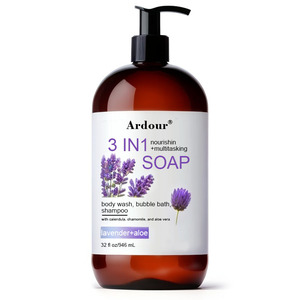 OEM Body Wash with Sea Salt Amino Acid Gel Formula Long-Lasting Fragrance Oil <b>Control</b> Refreshing Feel - Product Image 5