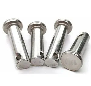China Supplier stainless steel custom made clevis pin with hole