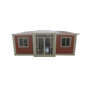 Contenedor móvil de lujo de 40 y 20 pies listo para usar, casa prefabricada extensible, hogar portátil de acero ligero prefabricado de 2 a 5 dormitorios - Product Image 2