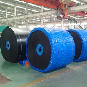 Multi-ply Canvas Nn 1000 Industrial Ep Natural Rubber Conveyor Belt Used For Ports