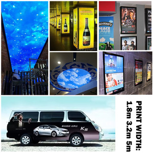 YOTTA 5m Roll to Roll digitale UV grande formato stampante Multi-colore <span class=keywords><strong>stampe</strong></span> ad olio <span class=keywords><strong>su</strong></span> <span class=keywords><strong>tela</strong></span> 5000mm <span class=keywords><strong>tela</strong></span> pittura Ricoh testina di stampa - Product Image 3