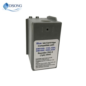 Cartucho de Tinta para Máquina de Impresión Pitney Bowes SL-870-1BL, 797-0SB, 793-5SB, 765-9SB AZUL - Product Image 3