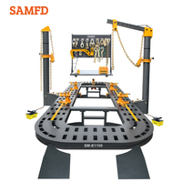 SAMFD Voiture banc châssis lisseur auto carrosserie redressage machine boutique voiture cadre machine pour équipement de réparation de collision