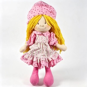 <span class=keywords><strong>Bambole</strong></span> di Peluche per Bambine, Giocattoli Morbidi da Vestire, Adorabili Compagne Decorative, Bellissime <span class=keywords><strong>Bambole</strong></span> di Pezza Principessa - Product Image 2