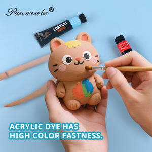 Panwenbo 250g/500g Sculpture sans séchage Argile de poterie Argile <span class=keywords><strong>à</strong></span> <span class=keywords><strong>modeler</strong></span> sèche <span class=keywords><strong>à</strong></span> <span class=keywords><strong>l</strong></span>'<span class=keywords><strong>air</strong></span> pour les projets d'art et d'artisanat - Product Image 4