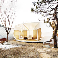 Tente de safari de luxe pour glamping, tente de lodge en toile imperméable, grande tente de camping familiale pour l'extérieur
