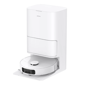 สำหรับหุ่นยนต์ดูดฝุ่นและถูพื้น Mova E40 Ultra แรงดูด 19,000Pa พร้อมไม้ถูพื้นแบบยืดหดและยกขึ้นได้ สถานีออลอินวัน ระบบเทฝุ่นออกอัตโนมัติ ระบบล้างถังเก็บฝุ่นอัตโนมัติ - Product Image 1