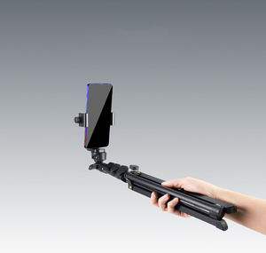 लाइव वीलॉग वीडियो कैमरा फोन धारक के लिए हॉट सेल 1.3 मीटर मिनी फ्लेक्सिबल एक्सटेंडेबल रोटेटिंग फोन स्टैंड ट्राइपॉड सेल्फी स्टिक ट्राइपॉड - Product Image 3