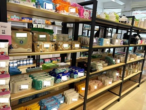 Lingettes pour bébé personnalisées Lingettes sèches jetables Serviettes en tissu humides - Product Image 3