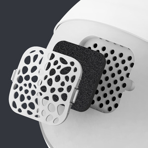 Lettiera per Gatti Meow Planet Completamente Chiusa, Circolare, Grande, Anti-Odore, Anti-Schizzi, Prevenzione Tracciamento Sabbia, in Polipropilene - Product Image 3