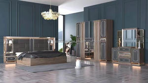 ชุดเฟอร์นิเจอร์ห้องนอน<span class=keywords><strong>เตียง</strong></span>ไม้ดีไซน์ทันสมัย - Product Image 4