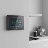 SMRTE VD10 Modbus Accesorio Inteligente Pantalla LCD de 5 Pulgadas con Interfaz 6P de Grado Médico Resistiva Puerto Serie Rs485 Carcasa de Pantalla 400M