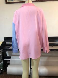 Abbigliamento Primaverile Chic, T-Shirt Ecologica a Maniche Lunghe, Top Corto Bianco Casual da Donna con Colletto e Bottoni - Product Image 6