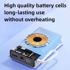 20000 Mah Magnetic Li-Polymer Battery Power Bank with Wireless Charging and Quick Charge Support Rugged Design for Outdoor Use - Product Image 5