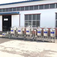 500 Liter Pasteur Tank Honing Vruchtensap Fruit Puree Ketchup Yoghurt Melk Pasteurisatie Machine