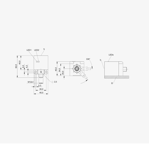 Capteur de Proximité Inductif B-ALLUFF BES0222 BES Q40KFU-PSC35Z-S04G-011 Neuf et Original en Stock - Product Image 1