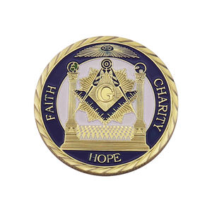 แม่พิมพ์ปั๊มโลหะพิมพ์ลาย3D สองด้านแบบใหม่เหรียญท้าทายสีทองและสีเงินพร้อมการพิมพ์สกรีนผ้าไหม - Product Image 5