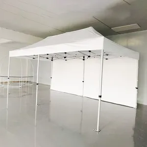 Abri extérieur publicitaire pliable rapide pour événements et salons professionnels, tente pop-up personnalisée 10x10, gazebo pliable 3x3 - Product Image 1