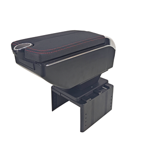 Universal ABS Armrest <b>Console</b> Box-Multi-Functional Rechargeable Interior Kit Easy Installation Compatible with Most Vehicles - Product Image 2