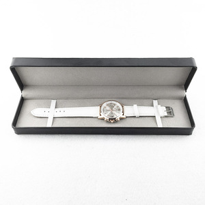 Boîte à montres rectangulaire portable, boîte à montres en cuir de haute qualité, boîte à montres personnalisée, vente en gros - Product Image 4