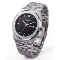Jam Tangan Quartz BOMAXE Terbaru dari Baja Anti Karat, Unisex, Fashion Sederhana, Mewah untuk Pria, Sport, Bisnis, Tahan Air 5BAR, Kaca Penunjuk