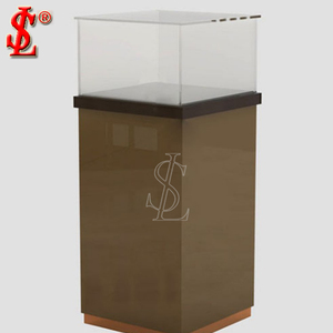 Escaparate de fabricación de fábrica para joyería de oro Escaparate de exhibición de joyería de madera Escaparate de vidrio de exhibición de mercado de joyería - Product Image 6
